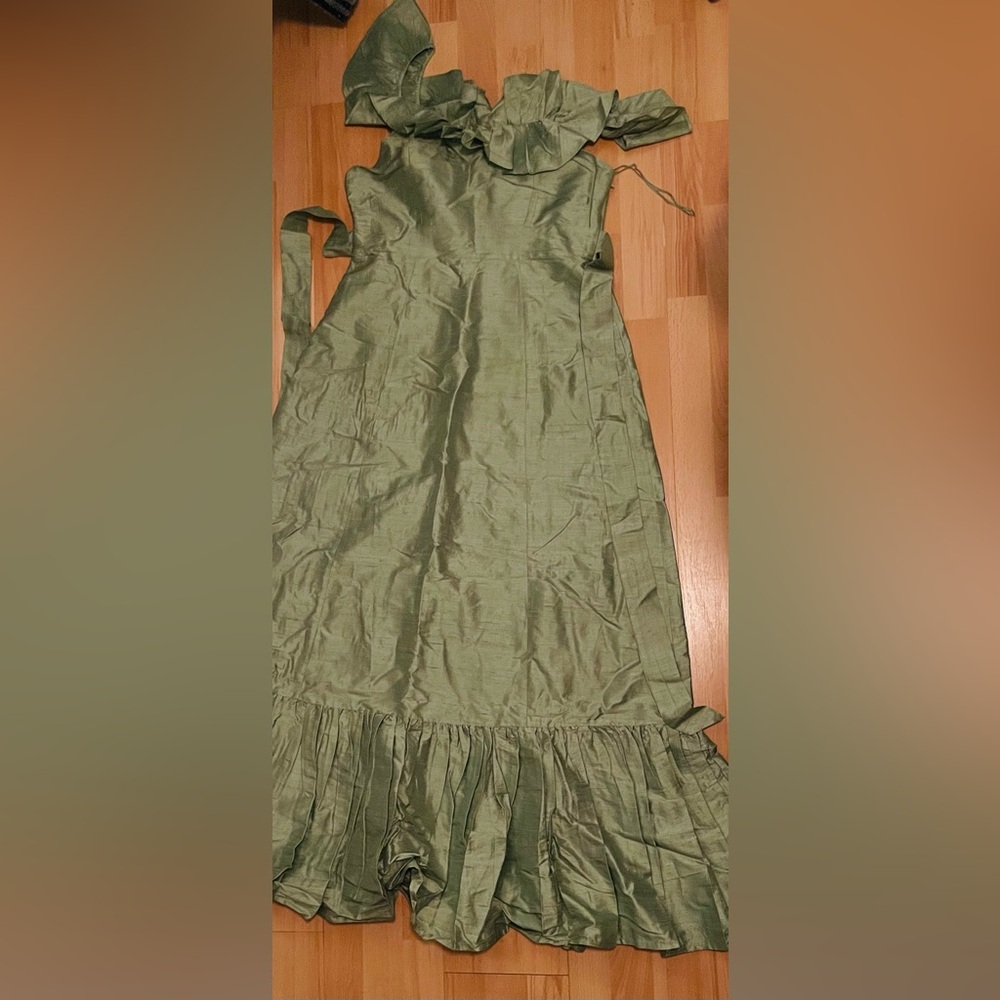 Sage Camille Dress by Louise New York - Picture 2 of 4